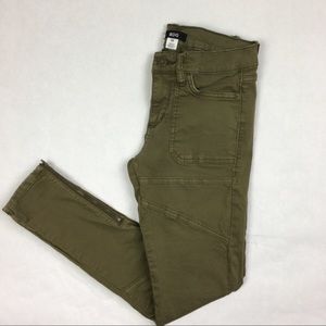 Urban Outfitters BDG Slim Cargo Ankle Zipper Pants